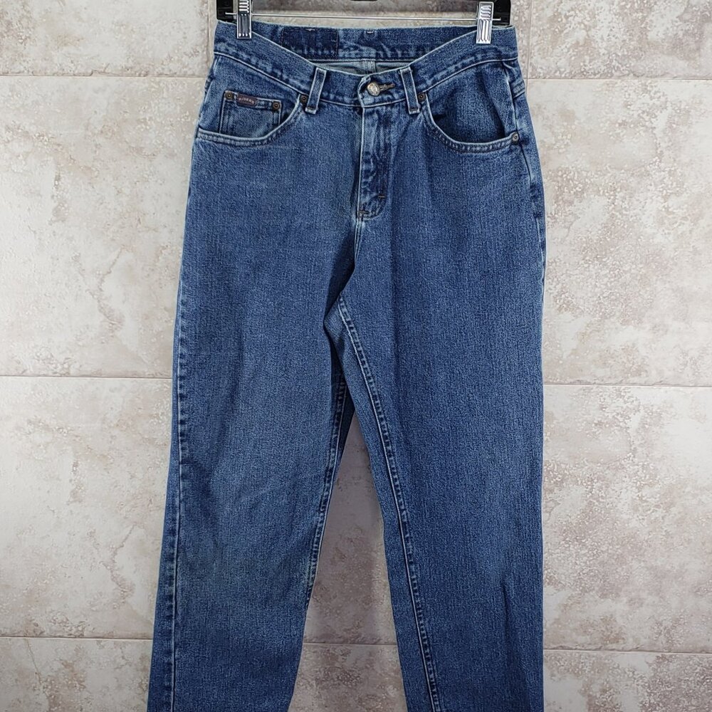 Authentic Classic Lee Riders Mid Rise Mom Jeans Pants Straight Leg Womens Sz 10